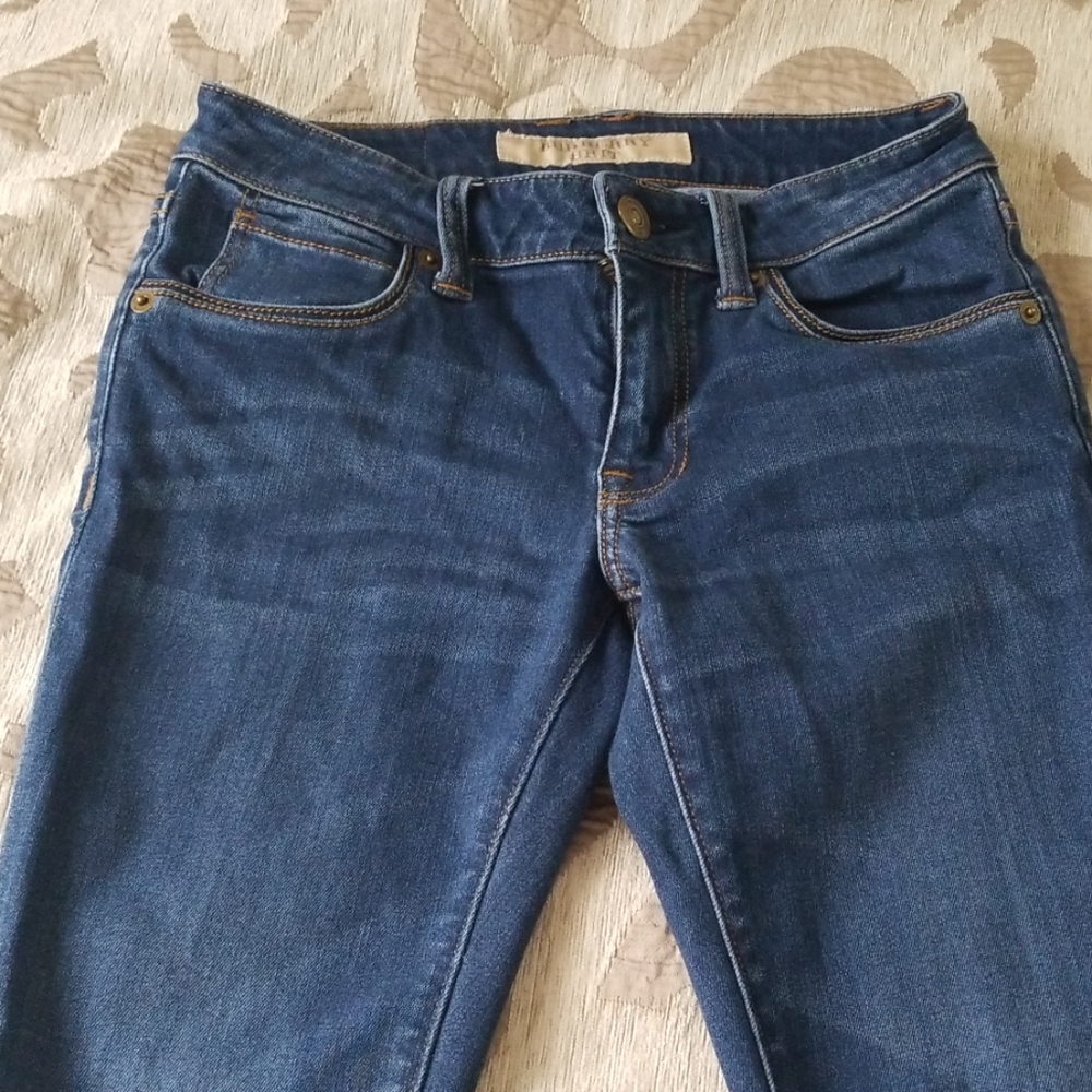 Burberry Brit Skinny Low rise jeans,W25